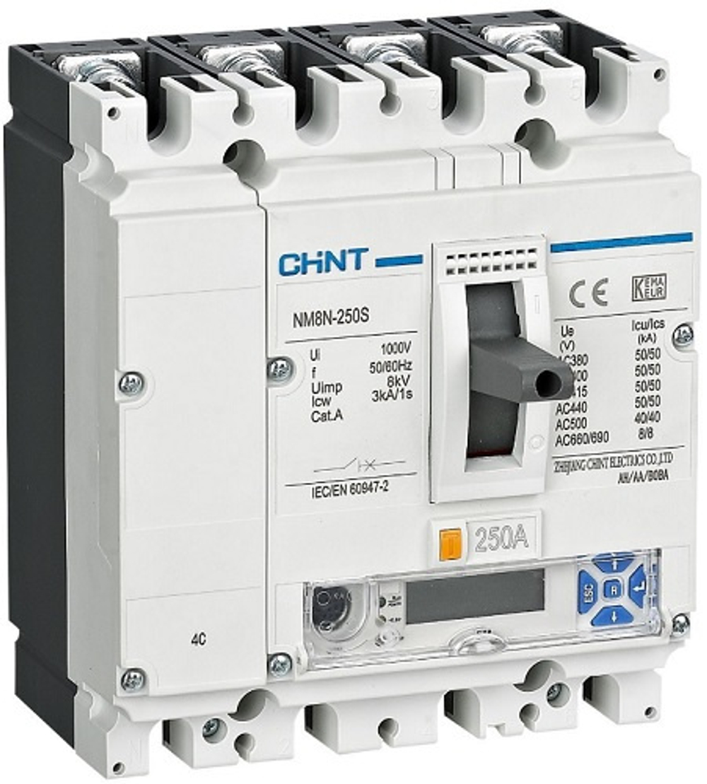 Автоматический выключатель в литом корпусе CHINT 271409