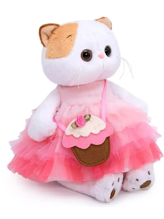 Мягкая игрушка Кошечка Ли-Ли с сумочкой 24 см LK24-050