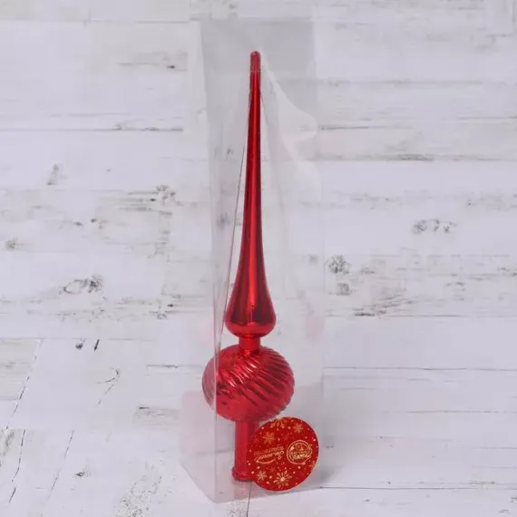 Макушка Классика полосы 25 см., красный, Зимнее Волшебство (6537062)