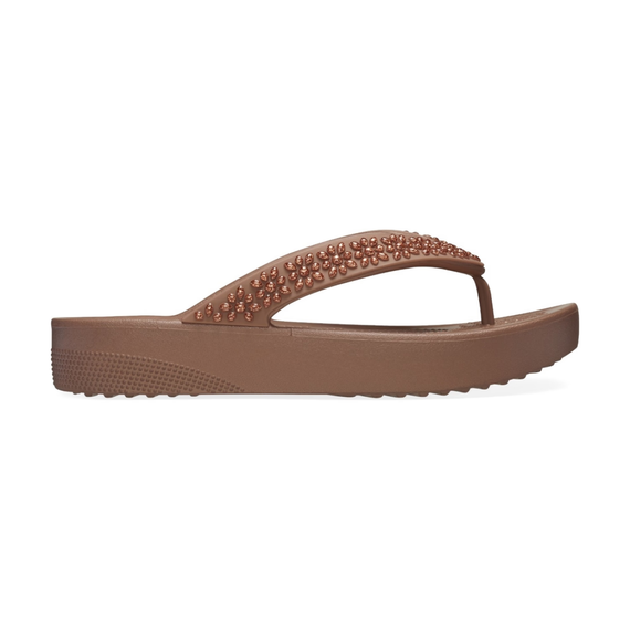 Crocs Classic Platform Lined Clog 'Bronze'