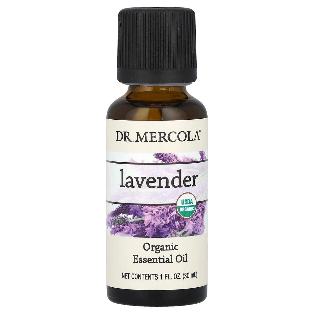 Dr. Mercola, Органическое эфирное масло лаванды, 30 мл (1 жидк. унц.)