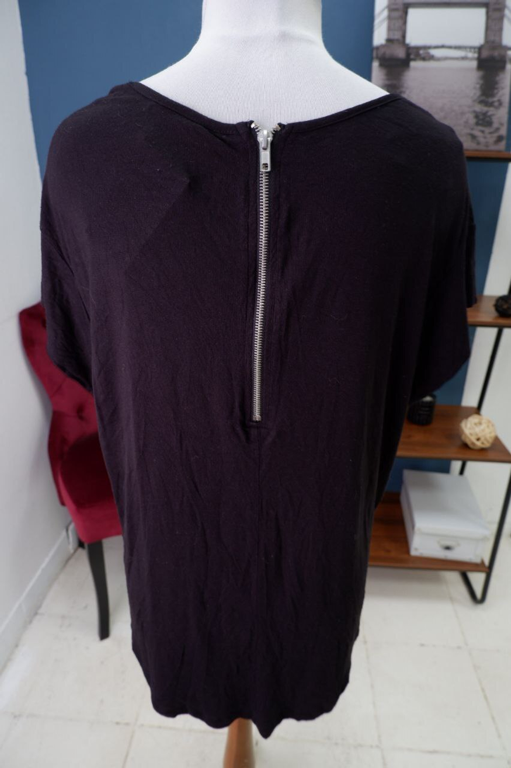 Футболка Calliope черная 44 размер