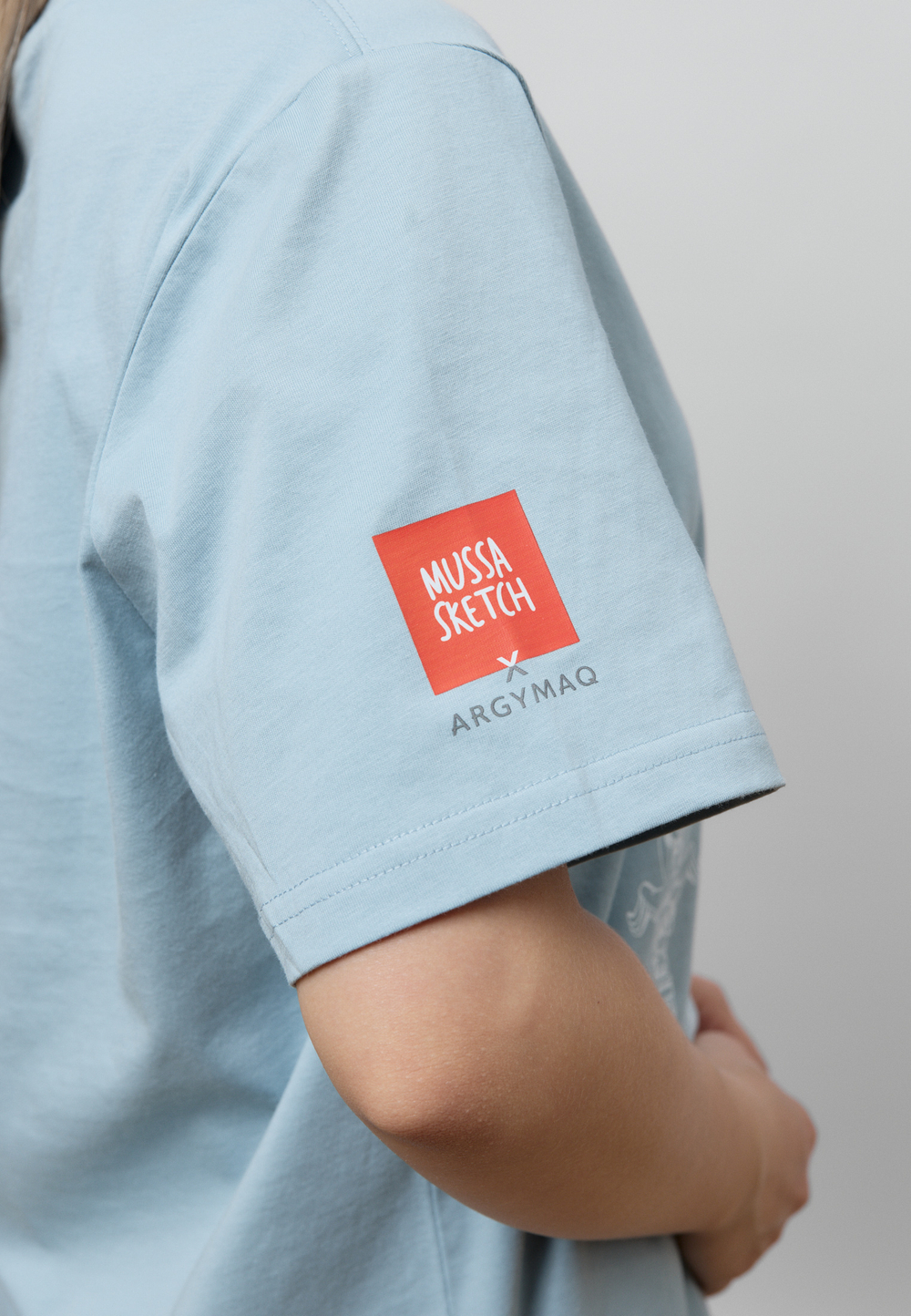 Футболка ALMATY MS LIGHT BLUE