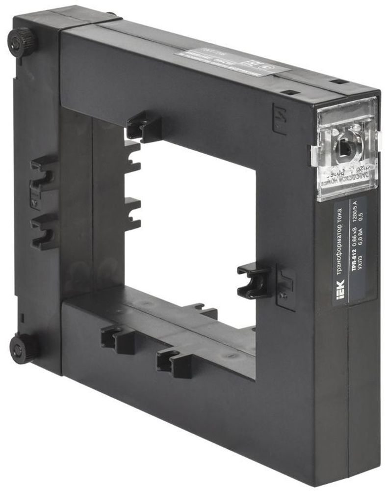 Трансформатор тока ТРП-812 1200/5 6ВА кл. точн. 0.5 IEK ITT812-2-D060-1200 Трансформатор тока ТРП-812 1200/5 6ВА кл. точн. 0.5 IEK ITT812-2-D060-1200