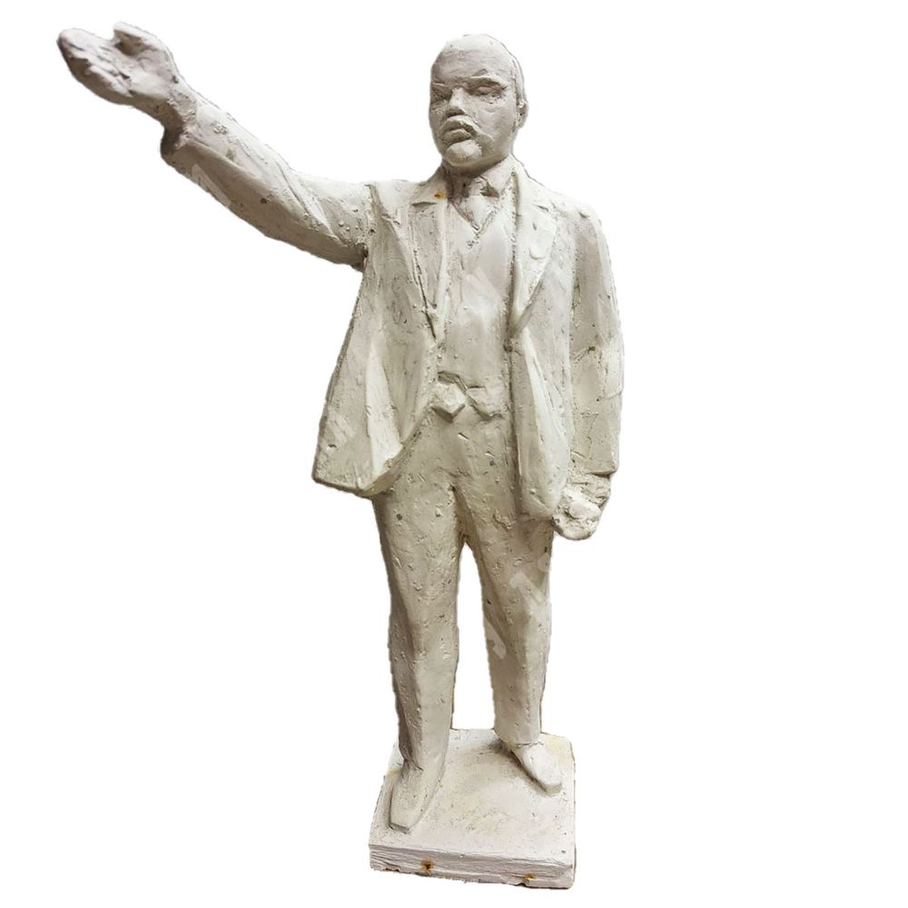 Динес Ю. С. Ленин, указывающий верный путь. Оригинальная модель. Гипс, формовка. 1980