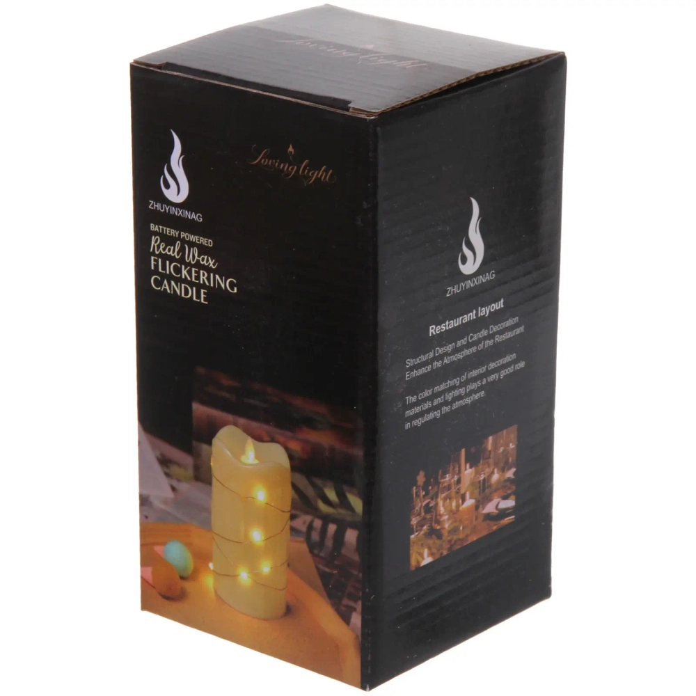 Сувенир с подсветкой «Свеча - Королевство» 9*15 см (работает от батареек 3 АА)