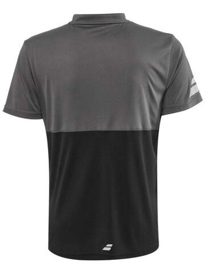 Мужское теннисное поло Babolat Play Polo Men - black/black