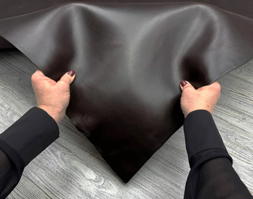 Ременная кожа Icaro Testa Di Moro (3,0+ мм), цв. Коричневый