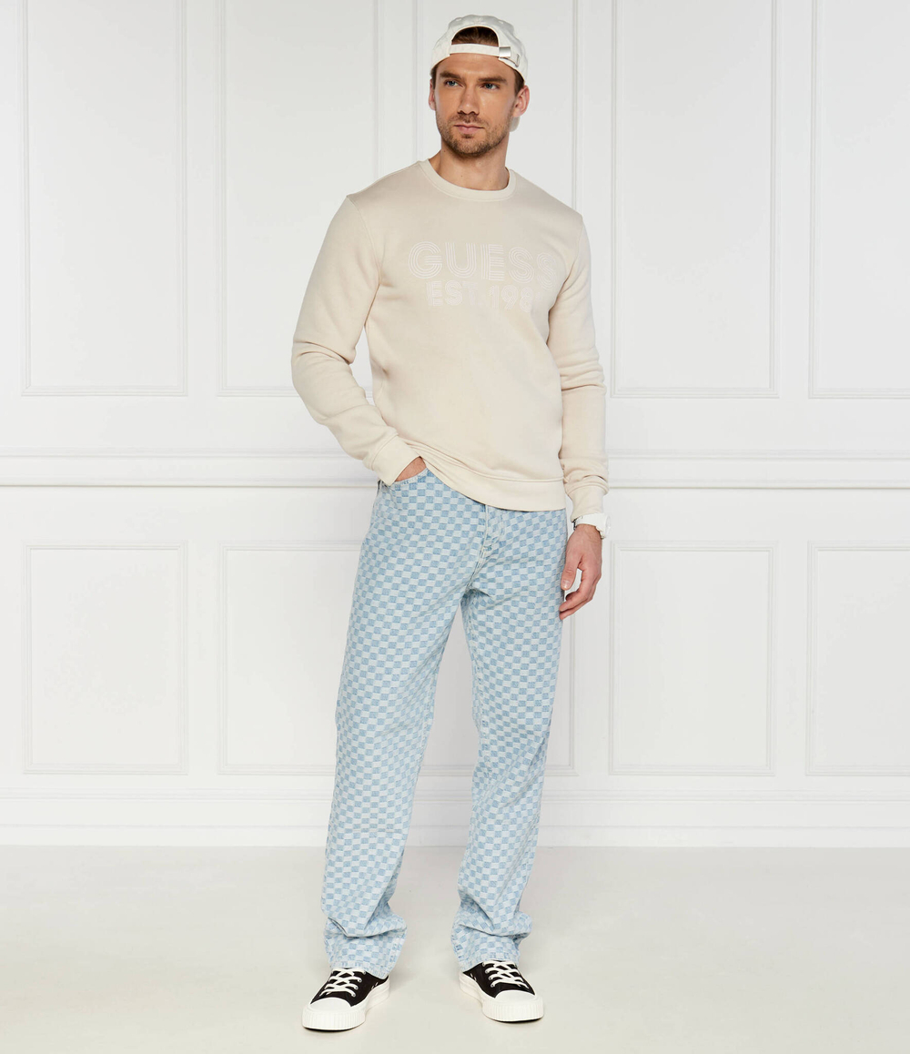 Худи GUESS - бежевый(M4YQ08 K9Z21)