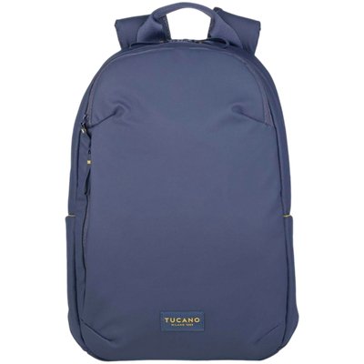 The Laser backpack for 15.6" laptops and 16" MacBooks, made from water-resistant resin-coated fabric obtained from recycled plastic, features a compact design and excellent pocket organization.