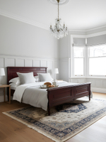 Кровать Джоли 180х200 из массива береза, красный, MAKOSA