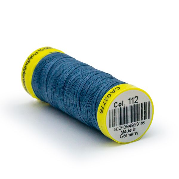 Нитки для трикотажа Gutermann Maraflex 120 (150 метров), 5 кат. | 112 серо-синий джинс
