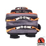 Сумка рыболовная &quot;СЛЕДОПЫТ&quot; Street Fishing MultiLock Pocket, 16х19х24 см, цв. серый/6/