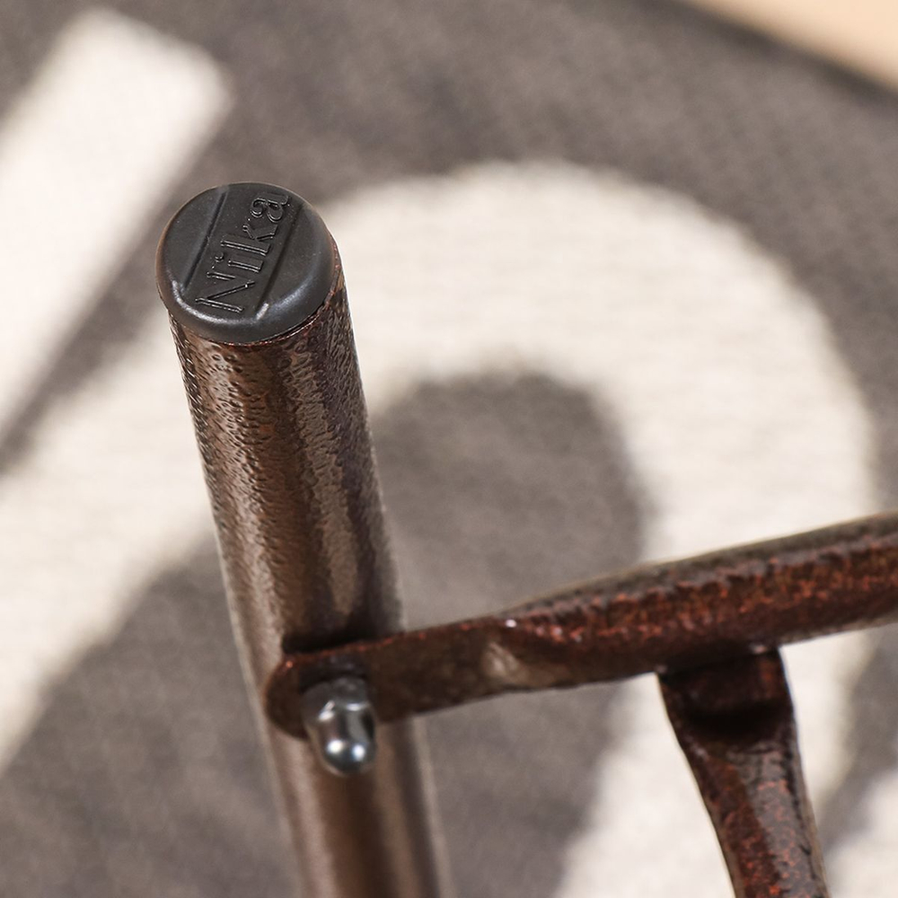 Полка для обуви, мет-л, 3 секц, 79х33х50 см, с сиден, медный антик, Nika, ЭТЛ3