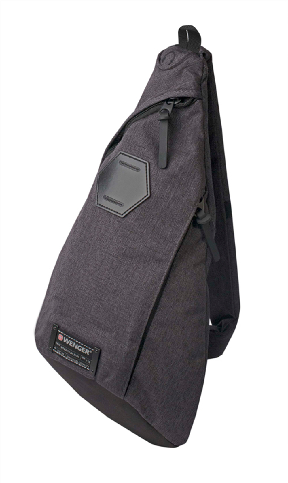 Рюкзак из ткани Grey Heather с одним плечевым ремнем (7 л) WENGER 2607424550