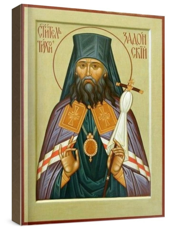 Тихон Задонский (рукописная икона)