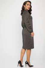 Платье Изящный образ (коричневое) П13749-19М LT Collection