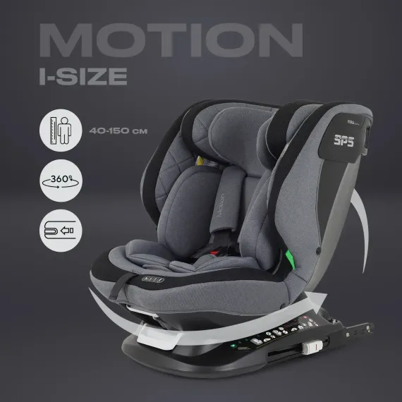 Автокресло MOWbaby Motion Isofix 0+/1/2/3 (0-36 кг)
