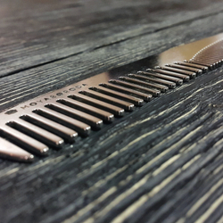Steel comb "CLASSIC". Стальная расческа "КЛАССИКА"