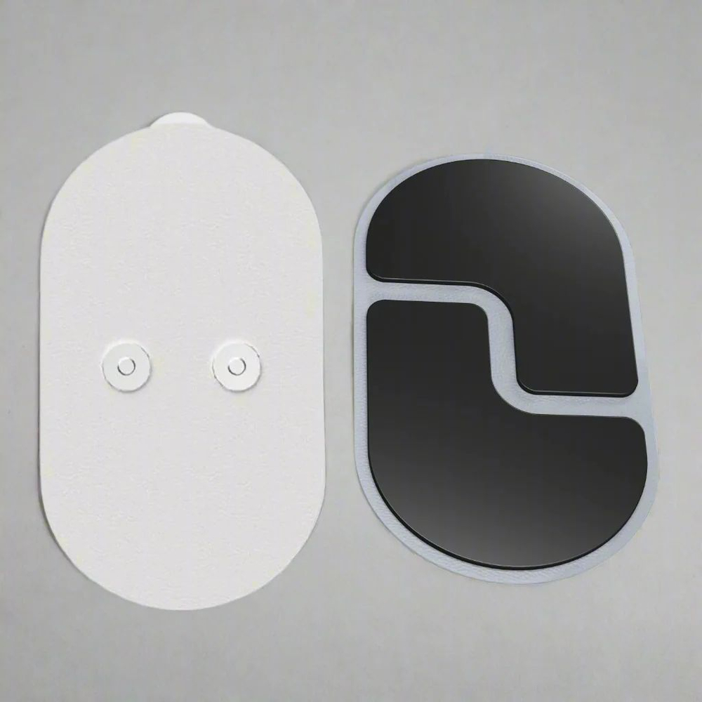 Pulsio Сменные электроды для устройства TENS Pod, TENS Electrode Pads, 2шт, черные