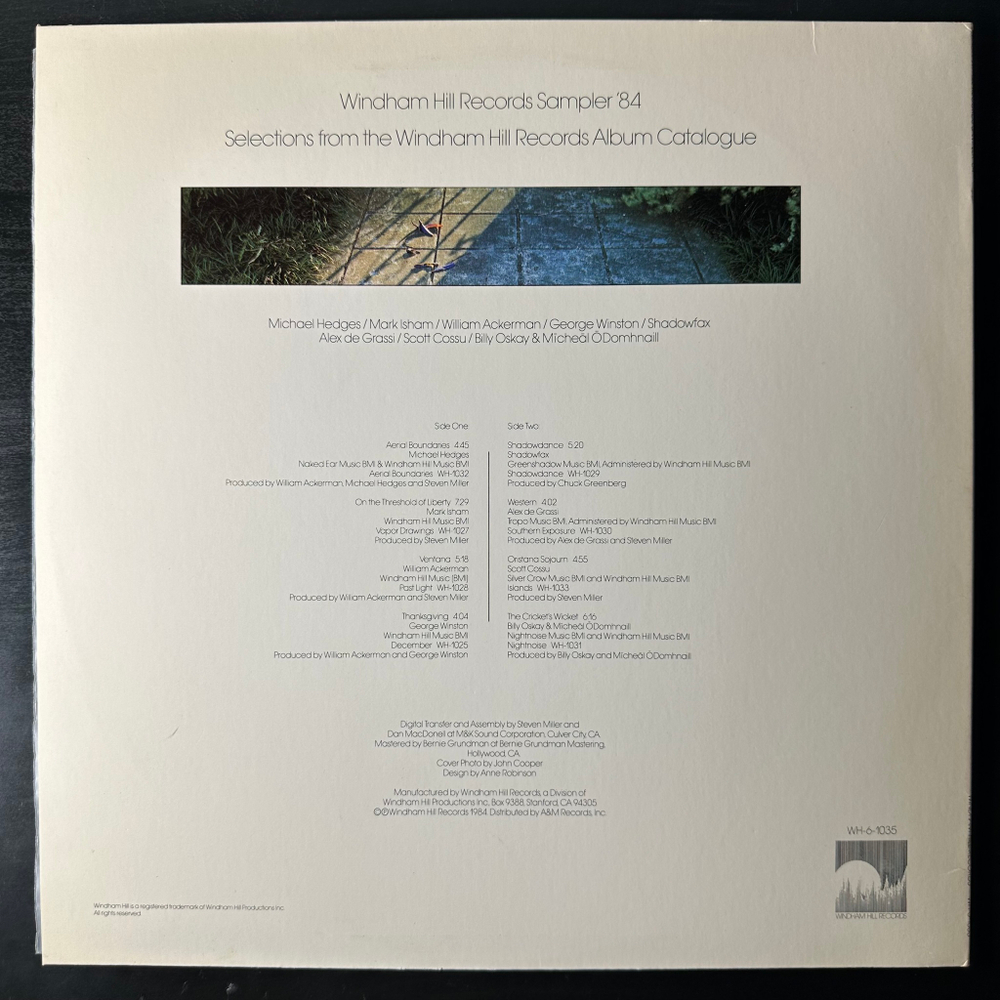 Сборник Windham Hill Records Sampler '84 (США 1984г.)