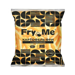 Картофель Фри Fry Me Expert с Панировкой 18мм 2,5кг