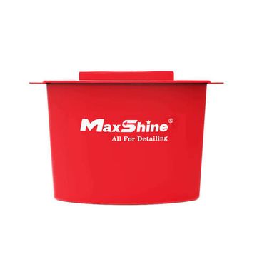 MaxShine Навесной органайзер для ведра , красный