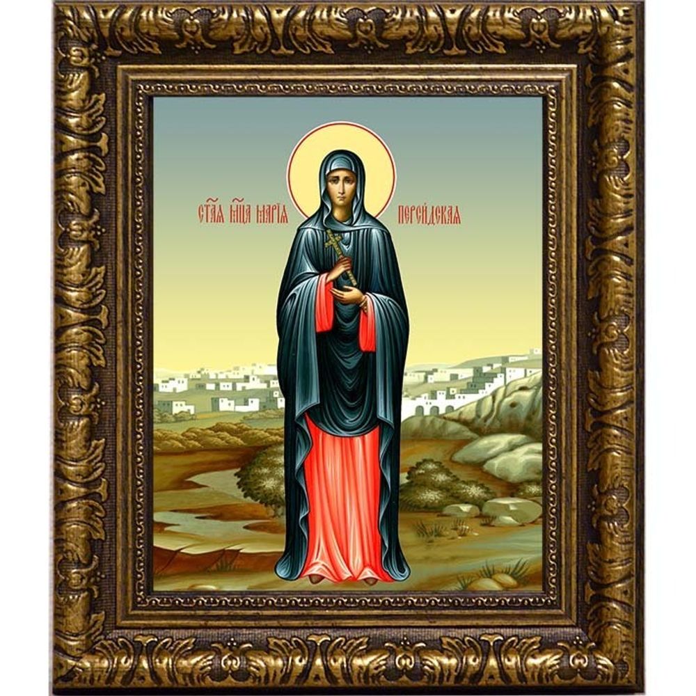 Мария Персидская мученица. Икона на холсте.