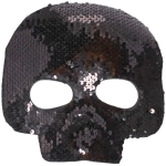 Маска карнавальная «Блестящий череп», микс