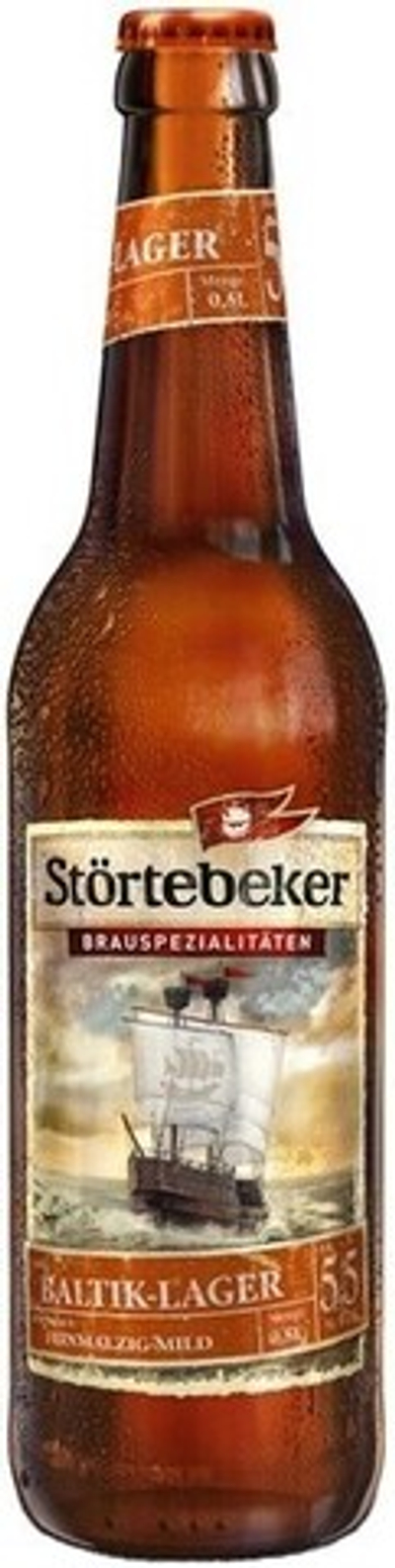 Пиво Штёртебекер Балтик-Лагер / Stortebeker Baltik-Lager 0.5 - стекло