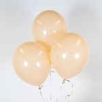 Шар (12''/30 см) Белый песок, пастель, 100 шт.