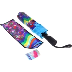 Зонт женский полуавтомат «Кланти», микс 6 цветов, 8 спиц, d-100см, длина в слож. виде 30см