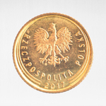 Poland, 1 Grosz, 2017, XF