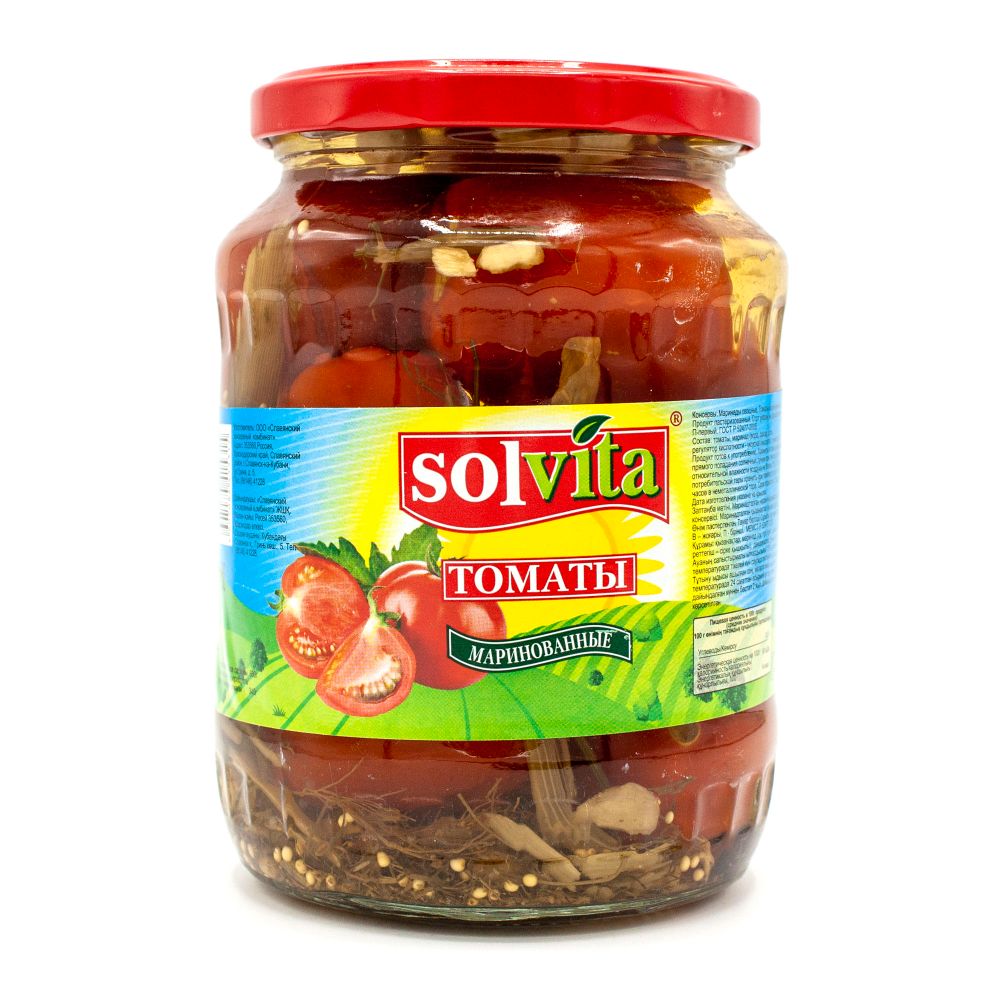 Маринованные томаты "Solvita" 340гр