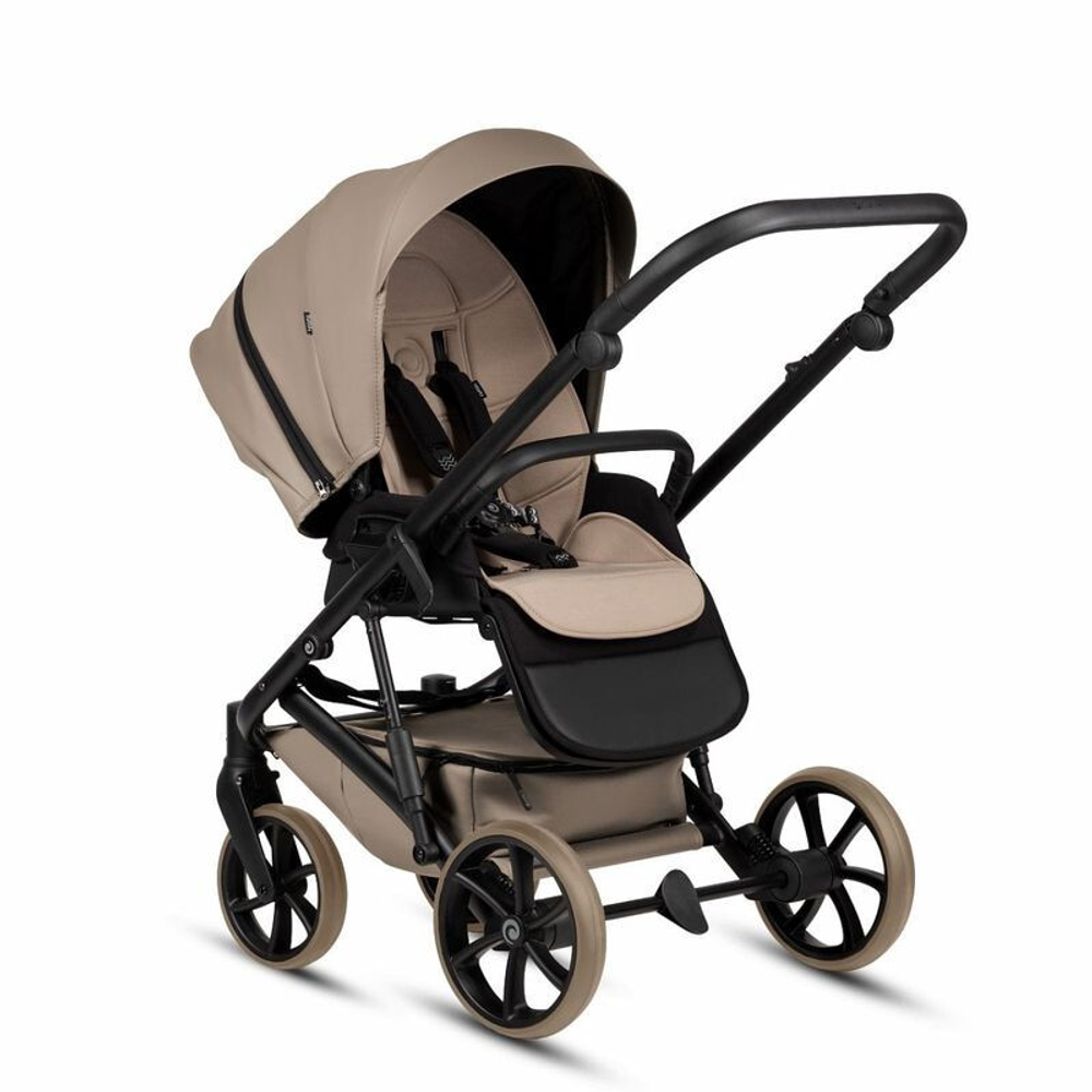Коляска 2 в 1 Tutis Viva 6+ Leather Cappuccino