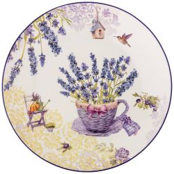 НАБОР ТАРЕЛОК ЗАКУСОЧНЫХ LEFARD "ПРОВАНС ЛАВАНДА" 2 ШТ. 20,5 СМ (КОР=24НАБ.)
