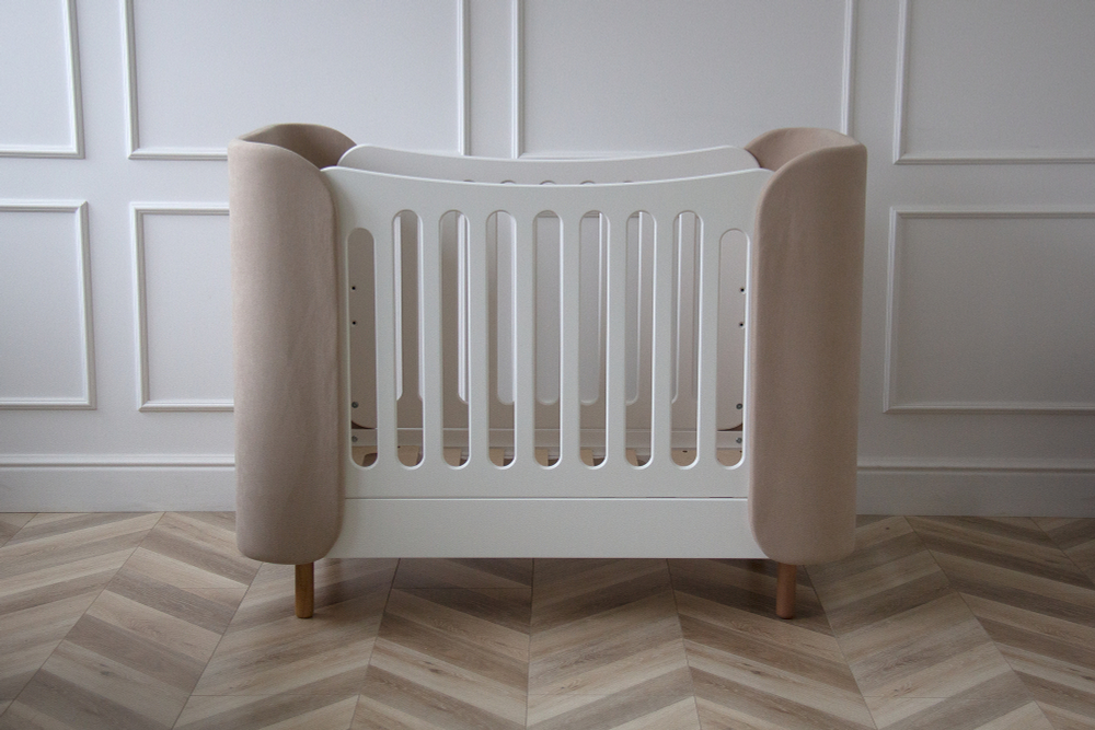 Кроватка KIDI Soft mini cпальное место 60*120 см (бежевый)