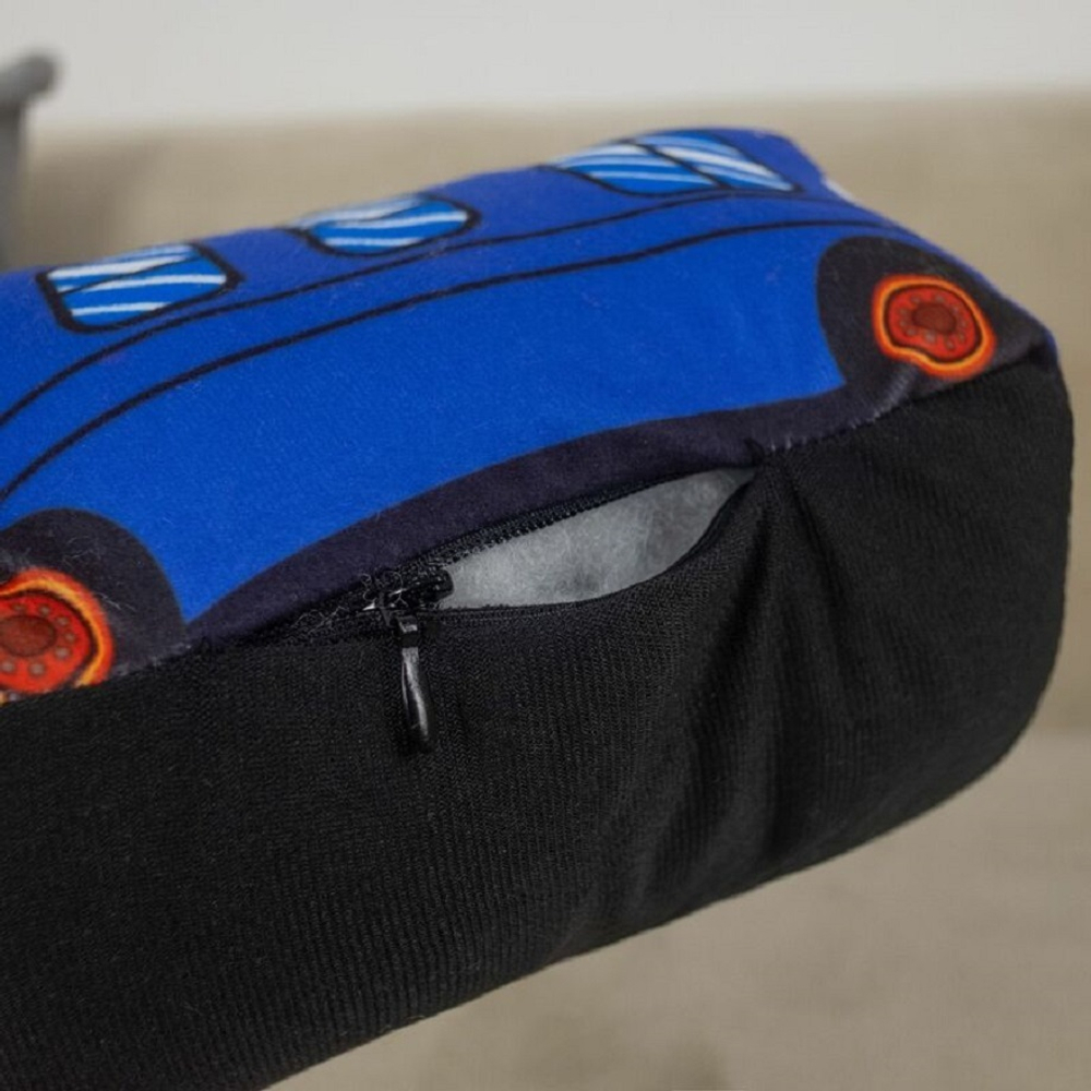 Мягкая игрушка Автобус велюровая для девочек в подарок