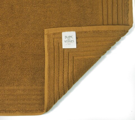 Коврик для ванной 50x90 Blanc des Vosges Uni Ocre ocre охра