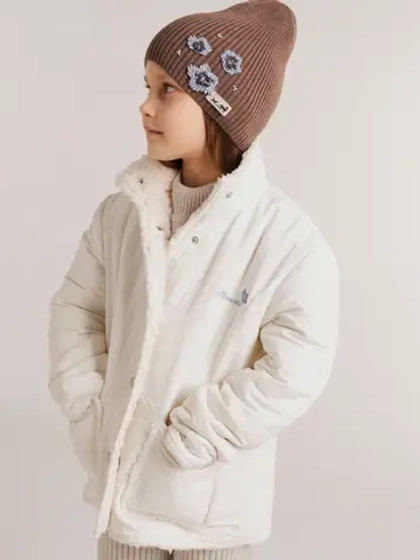 Телогрейка NEZABUDKA CHILD, молочный