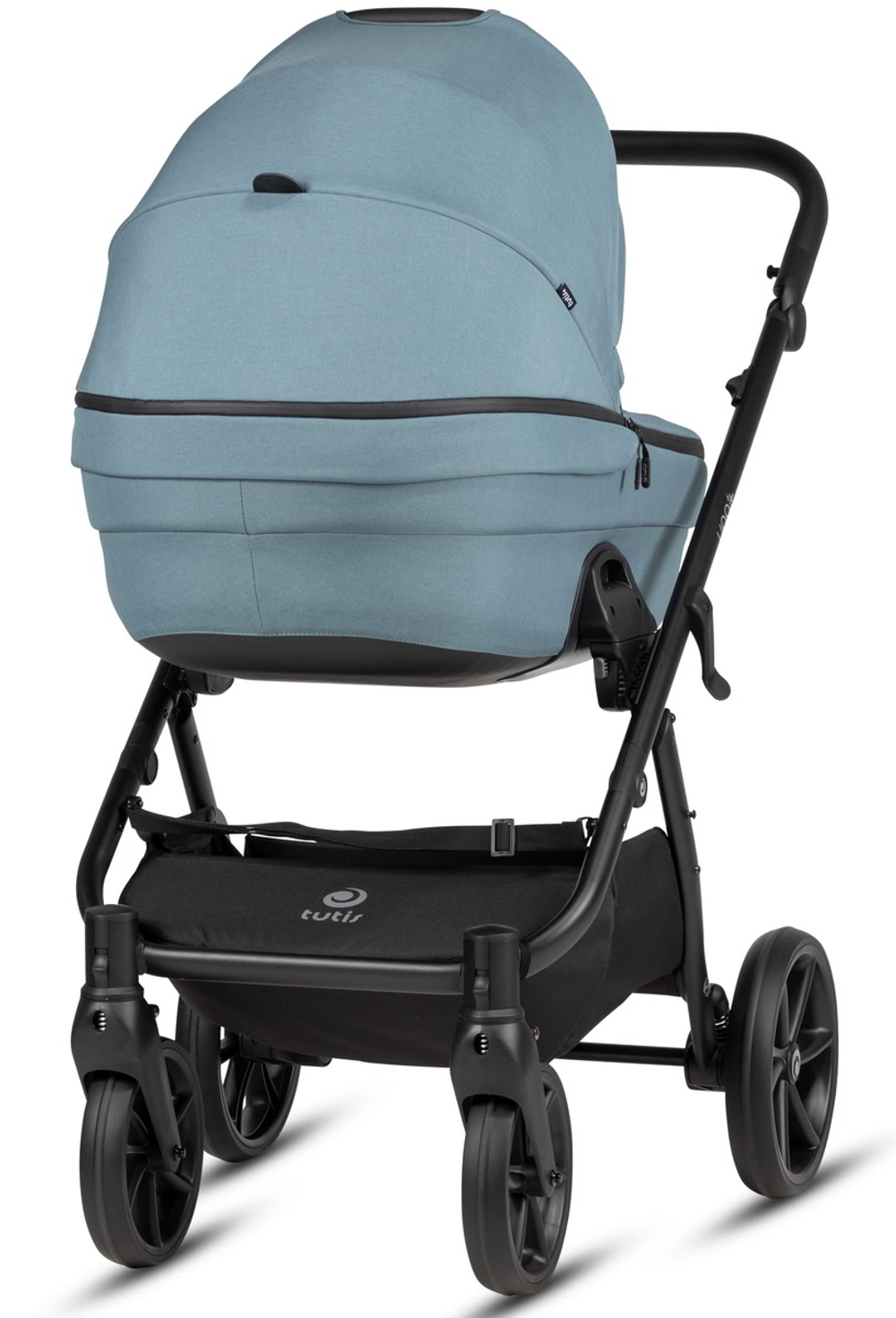 Детская коляска Tutis Uno 6 Plus Essential collection 4 в 1 с автокреслом Beno Black и базой 1602143 Menta