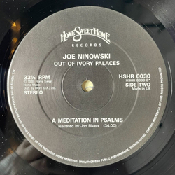 Винтажная виниловая пластинка LP Joe Ninowski Out Of Ivory Places (UK 1988)