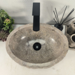 Раковина из мрамора Erozy Grey EM-64640 42*32*16 0190