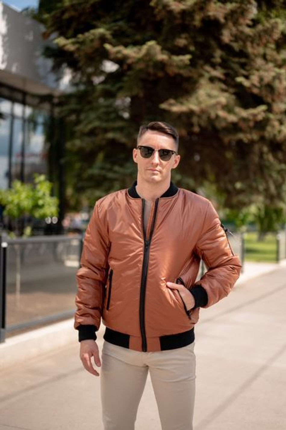 Стрит-бомбер синий
