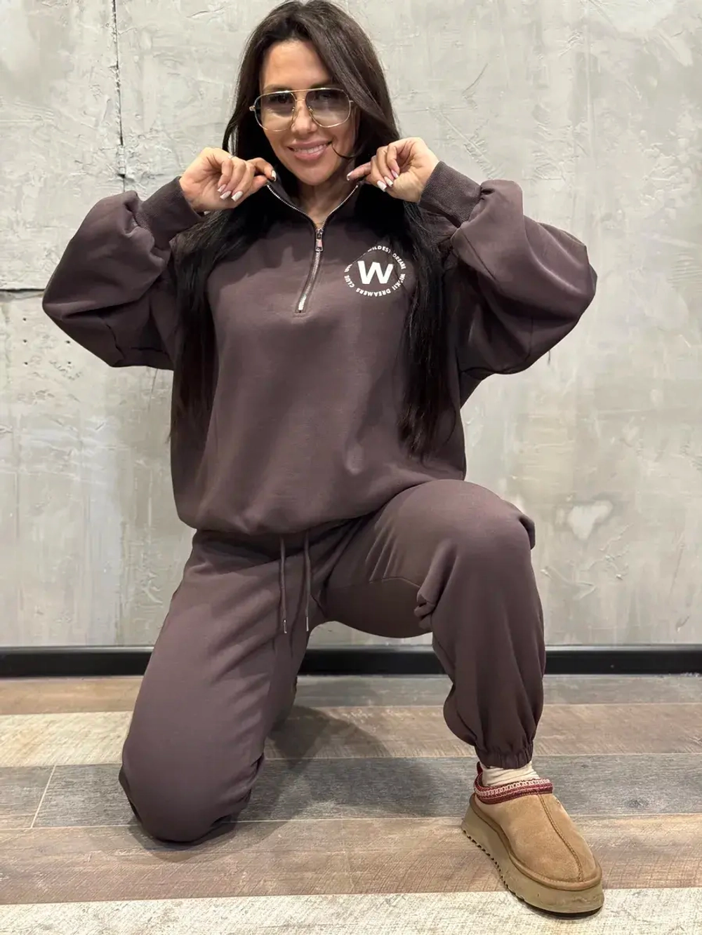 Спортивный женский костюм без флиса W