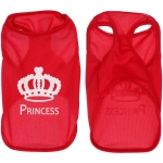 Майка для кошек и собак мелких пород «Бонита на стиле», мамина принцесса, размер S (обхват шеи 24, длина спинки 24см, объем груди 38см, от 2 до 4кг)