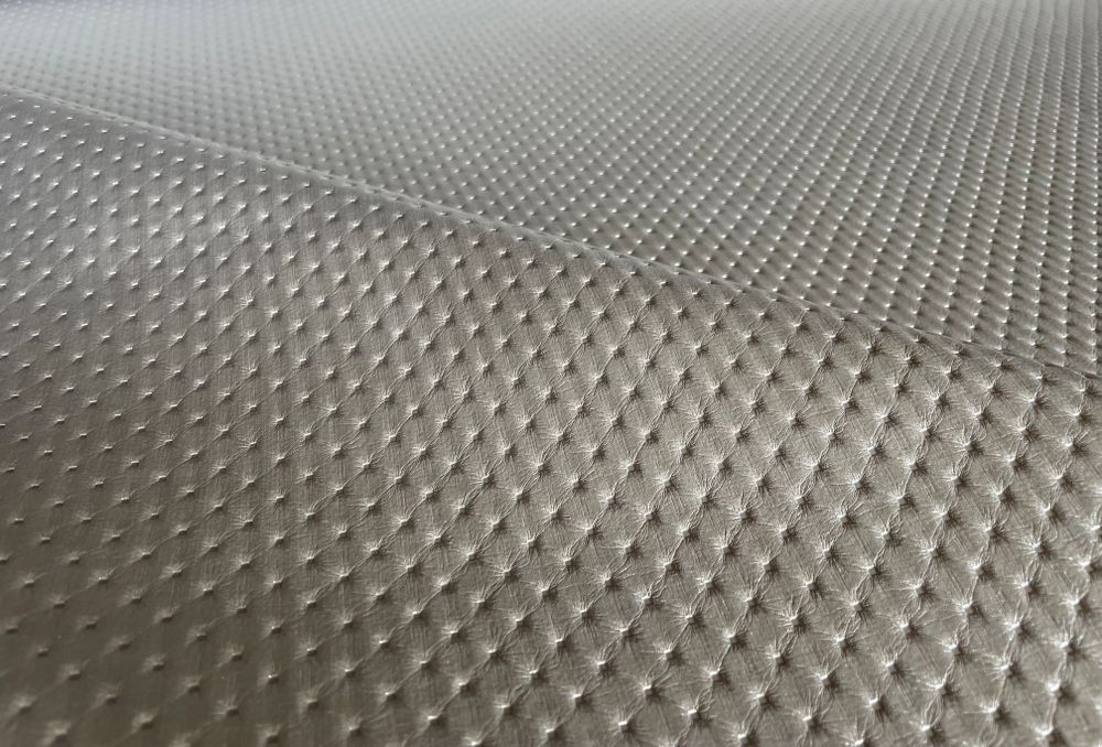 Искусственная кожа Пунто серебро