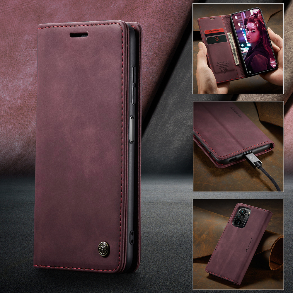 Чехол-книжка CaseMe Matte Poco F3