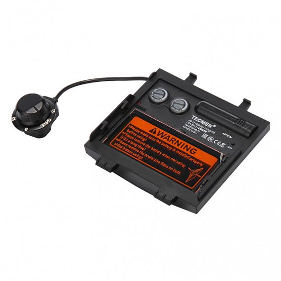 Маска сварщика Tecmen ADF - 615J 9-13 TM17 чёрная