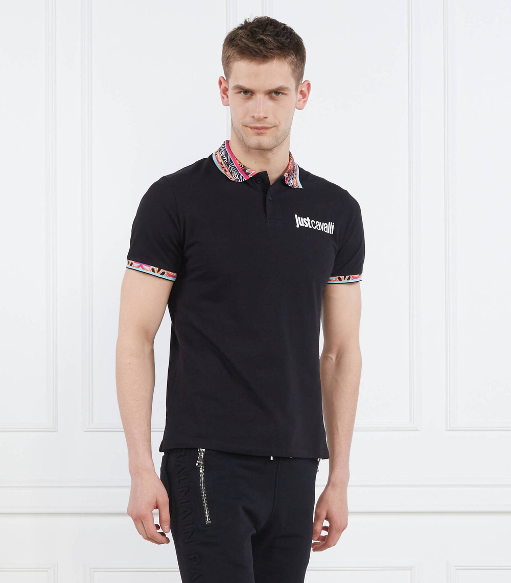 Поло Just Cavalli - черный(74OBGF01CJ206)